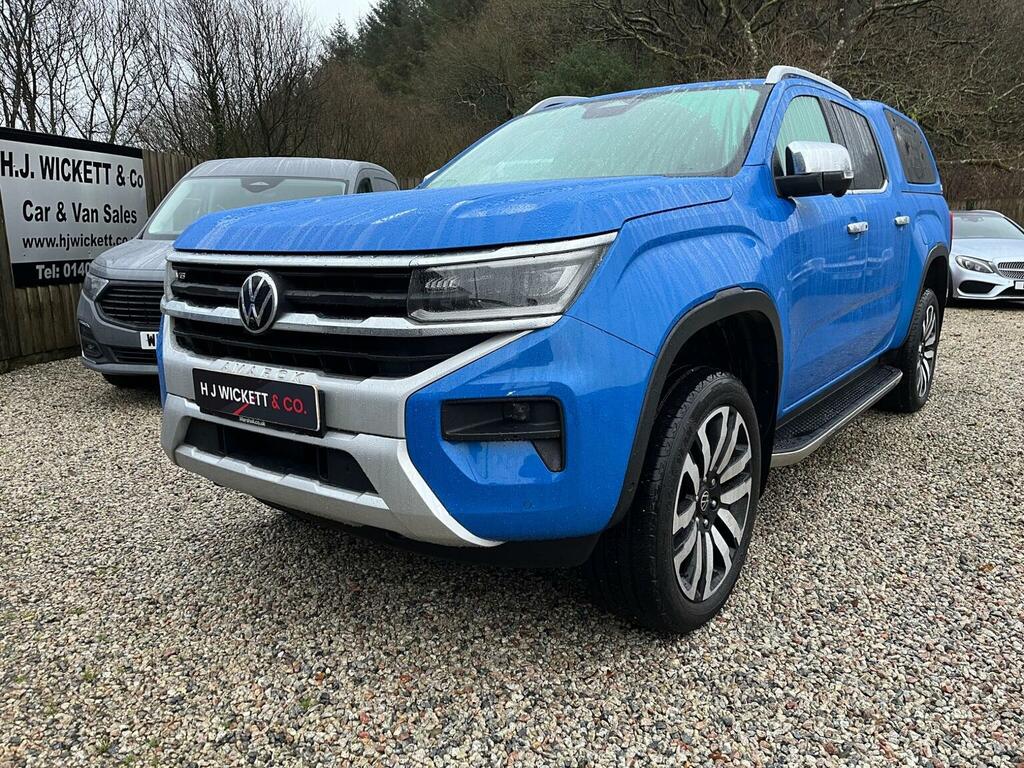 Volkswagen Amarok Pickup 3.0 Tdi V6 Aventura 4Motion Euro 6 S WF24BZV Blue #4