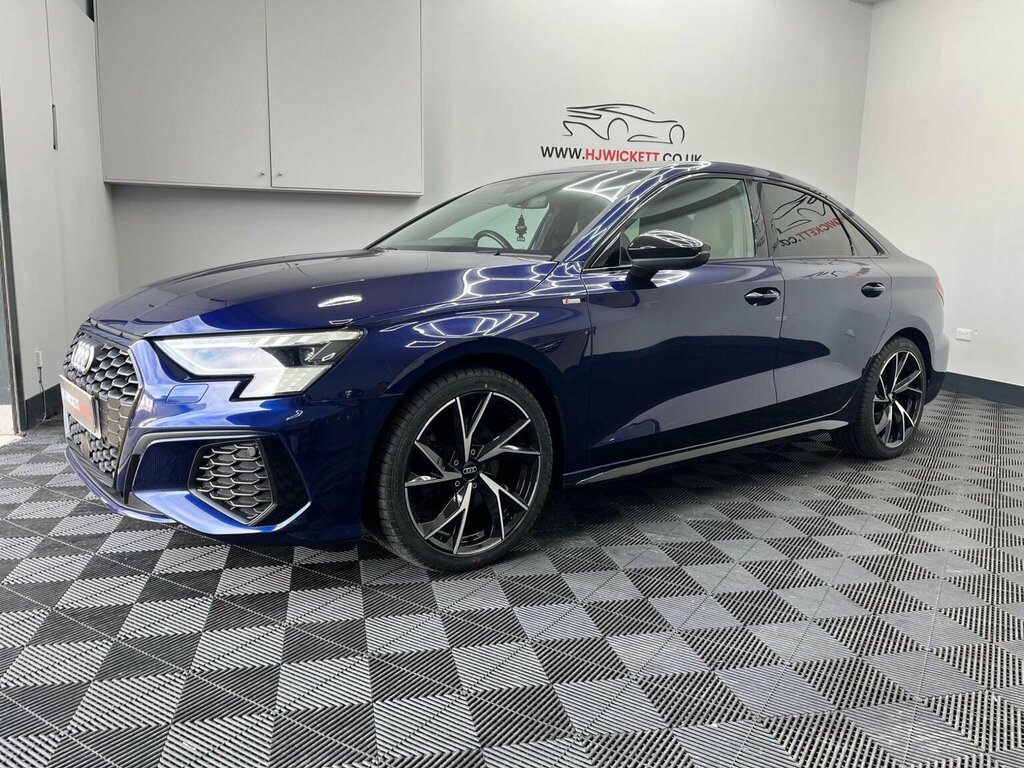 Audi A3 Saloon 1.5 Tfsi 35 Edition 1 S Tronic Euro 6 Ss CE71UNN Blue #5