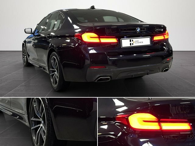 BMW 5 Series 2.0 530E 12Kwh M Sport Saloon Plug-in H AF70USM Black #4