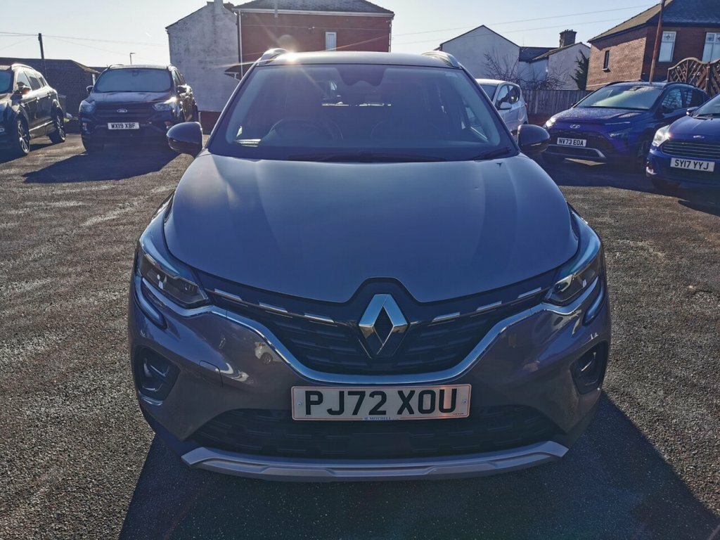 Renault Captur 1L Techno PJ72XOU Grey #2