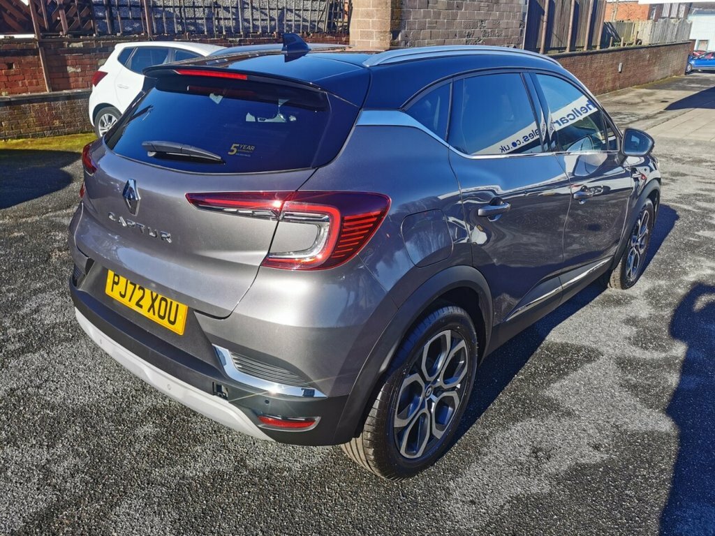 Renault Captur 1L Techno PJ72XOU Grey #6