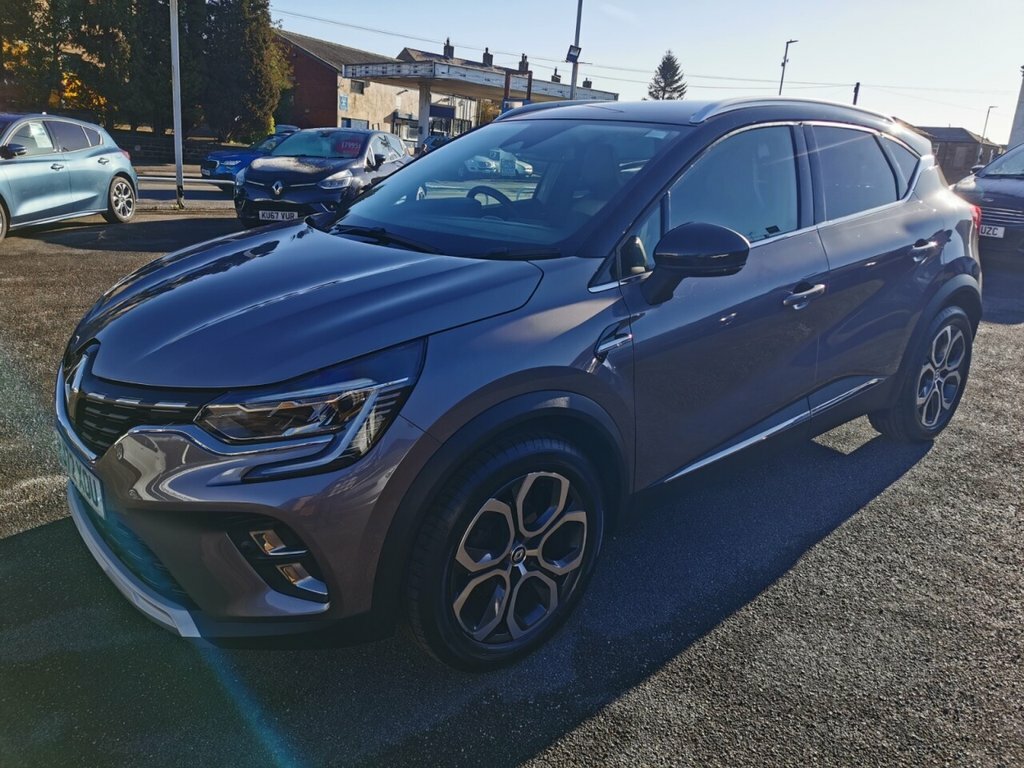 Renault Captur 1L Techno PJ72XOU Grey #3
