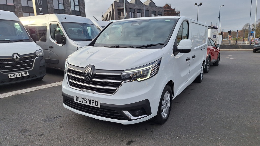 Renault Trafic Ll30 Blue Dci 150 Extra Safety Van Eag9 DL75WPD White #3