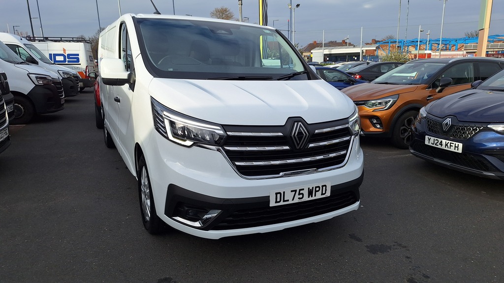 Renault Trafic Ll30 Blue Dci 150 Extra Safety Van Eag9 White