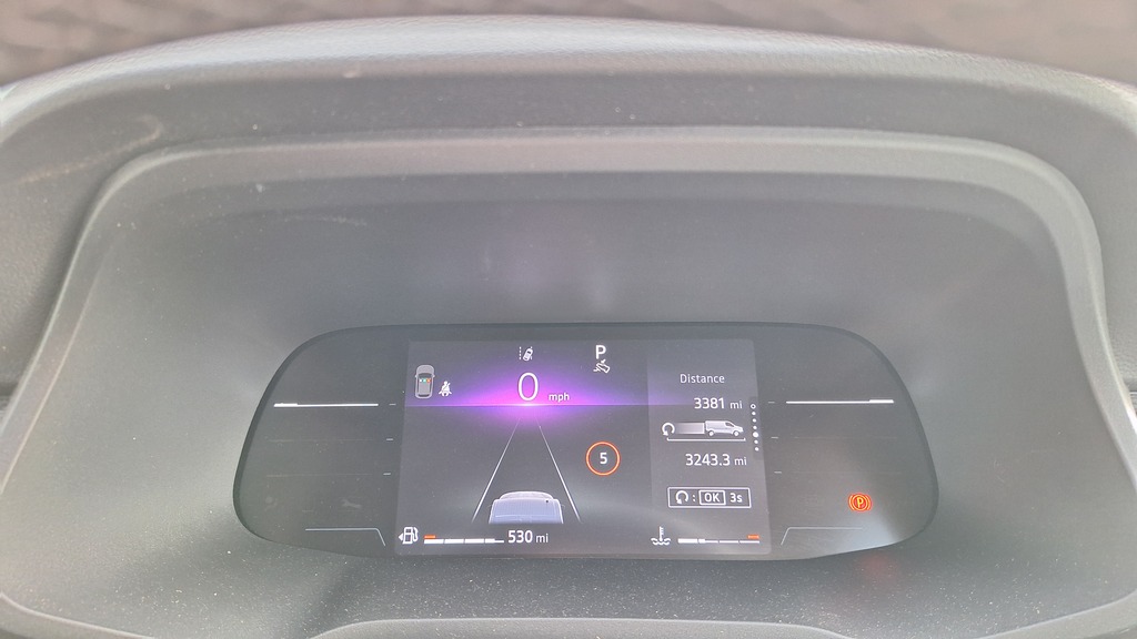 Renault Trafic Ll30 Blue Dci 150 Extra Safety Van Eag9 DL75WPD White #2