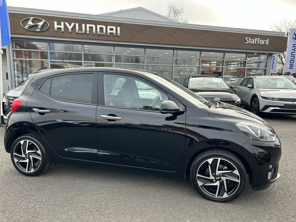 Hyundai I10 1.2 79 Premium Nav EN25LKF Black #3