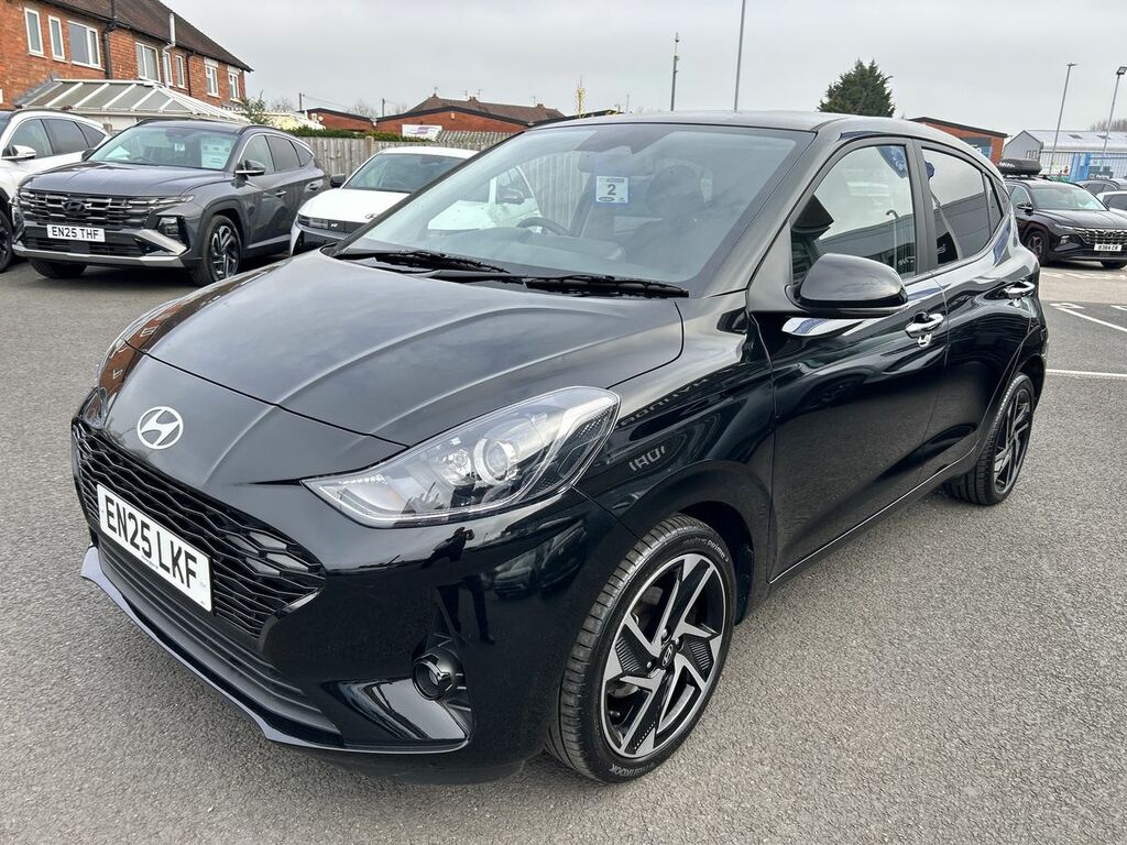 Hyundai I10 1.2 79 Premium Nav EN25LKF Black #4