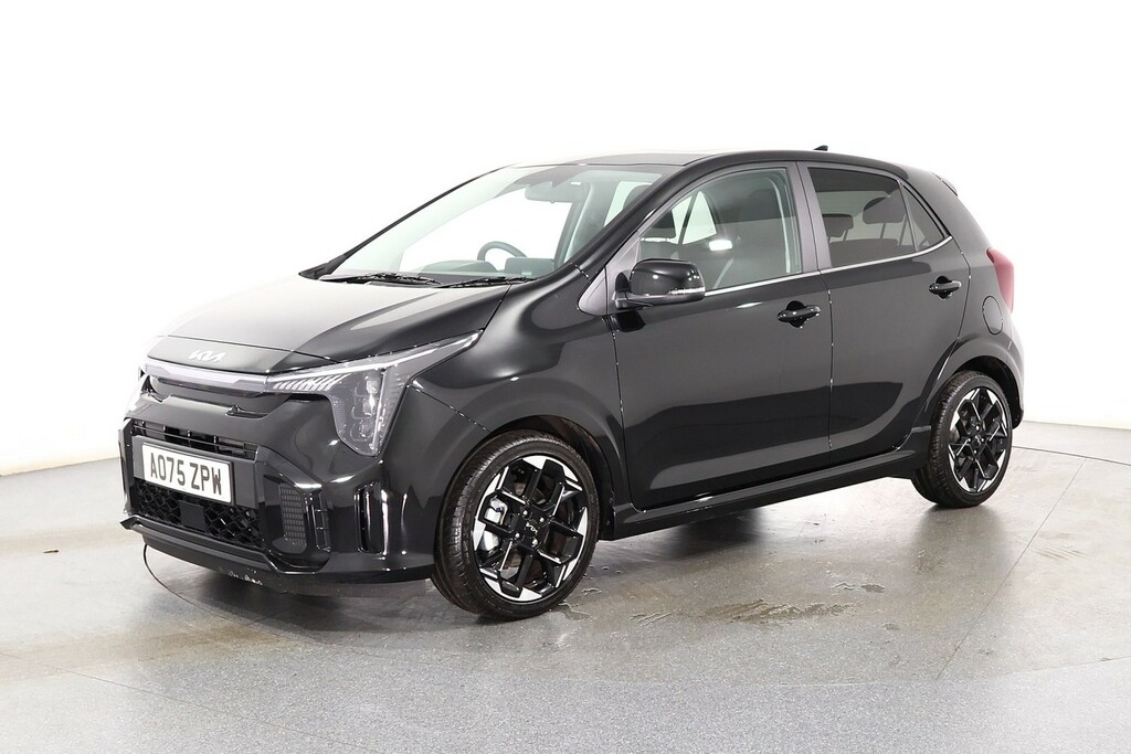 Kia Picanto 1.0 Gt-line S AO75ZPW Black #3