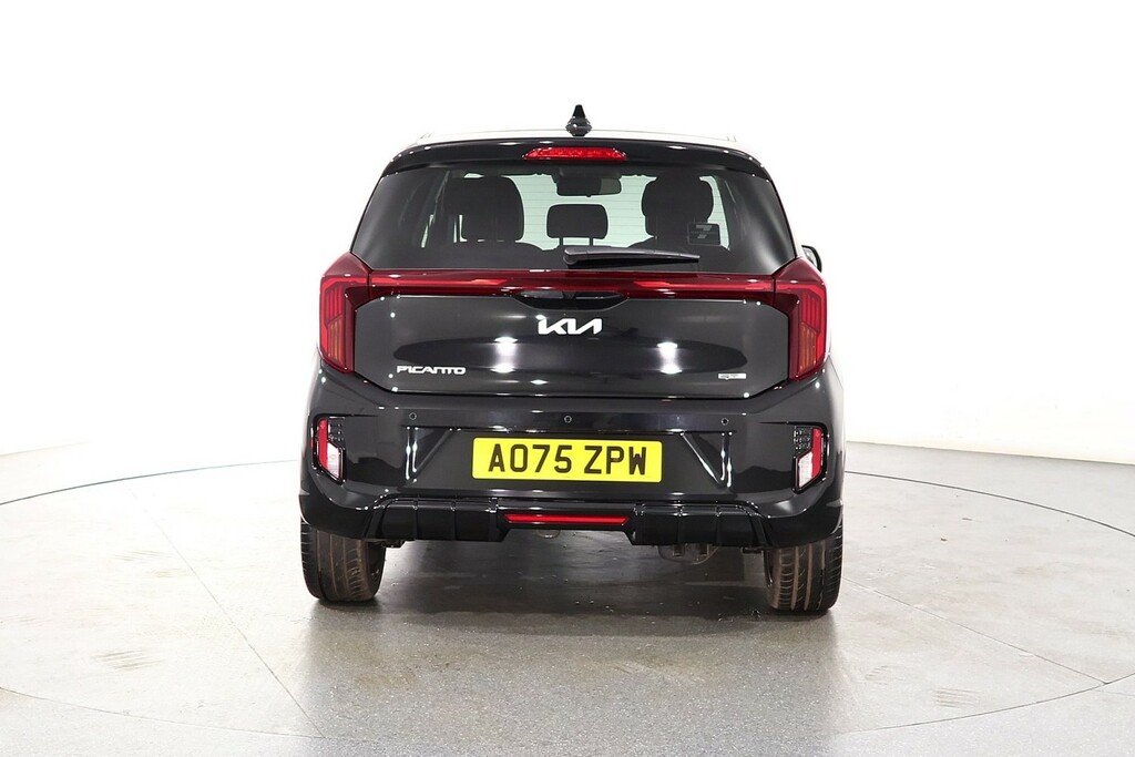 Kia Picanto 1.0 Gt-line S AO75ZPW Black #6