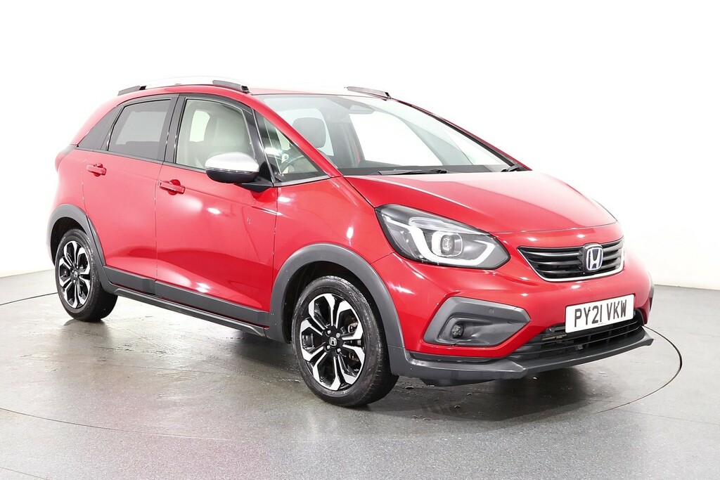Honda Jazz 1.5 I-mmd Hybrid Crosstar Ex Cvt Red