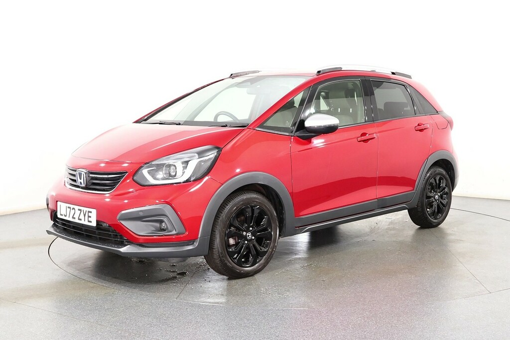 Honda Jazz 1.5 I-mmd Hybrid Crosstar Ex Cvt LJ72ZYE Red #3