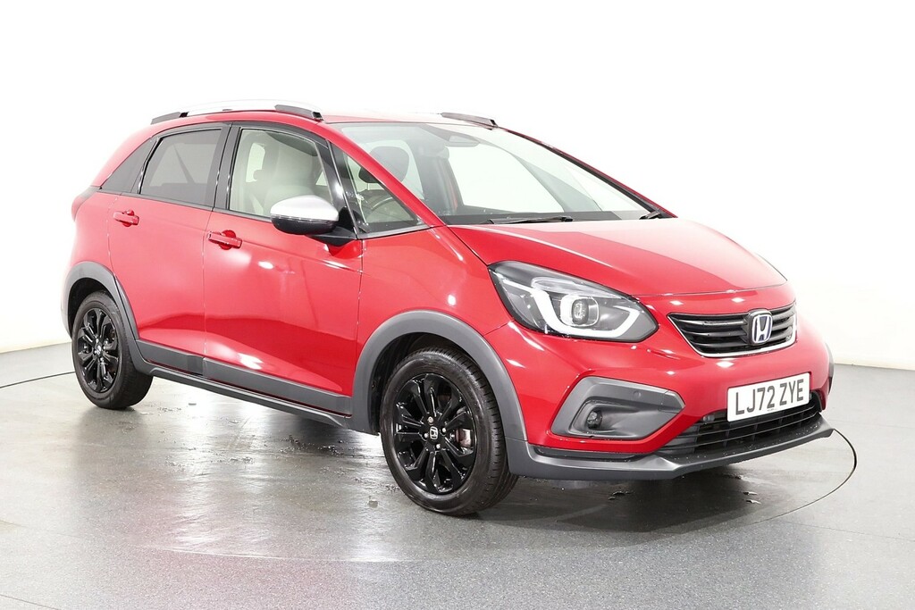 Honda Jazz 1.5 I-mmd Hybrid Crosstar Ex Cvt Red