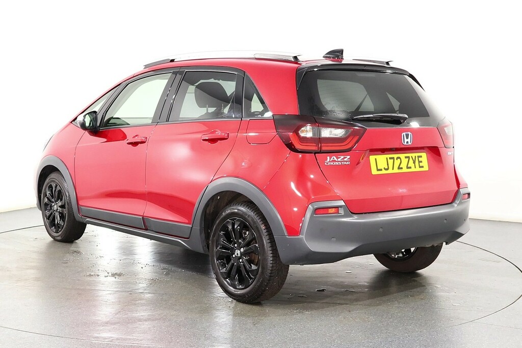 Honda Jazz 1.5 I-mmd Hybrid Crosstar Ex Cvt LJ72ZYE Red #5