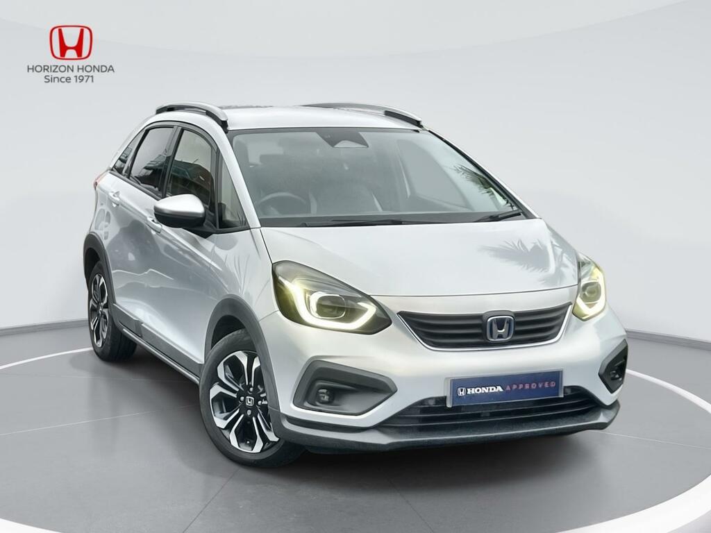 Honda Jazz 1.5 H I-mmd Crosstar Ex Hatchback Hybri White