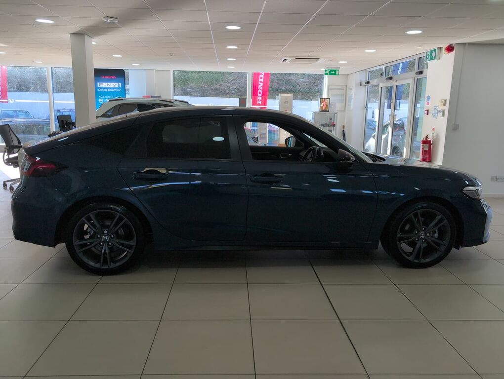Honda Civic 2.0 H I-mmd Sport Hatchback Hybrid Ecvt WJ75XCF Blue #5