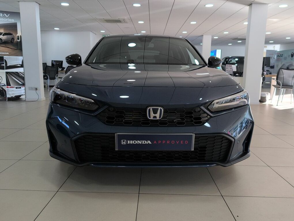 Honda Civic 2.0 H I-mmd Sport Hatchback Hybrid Ecvt WJ75XCF Blue #6