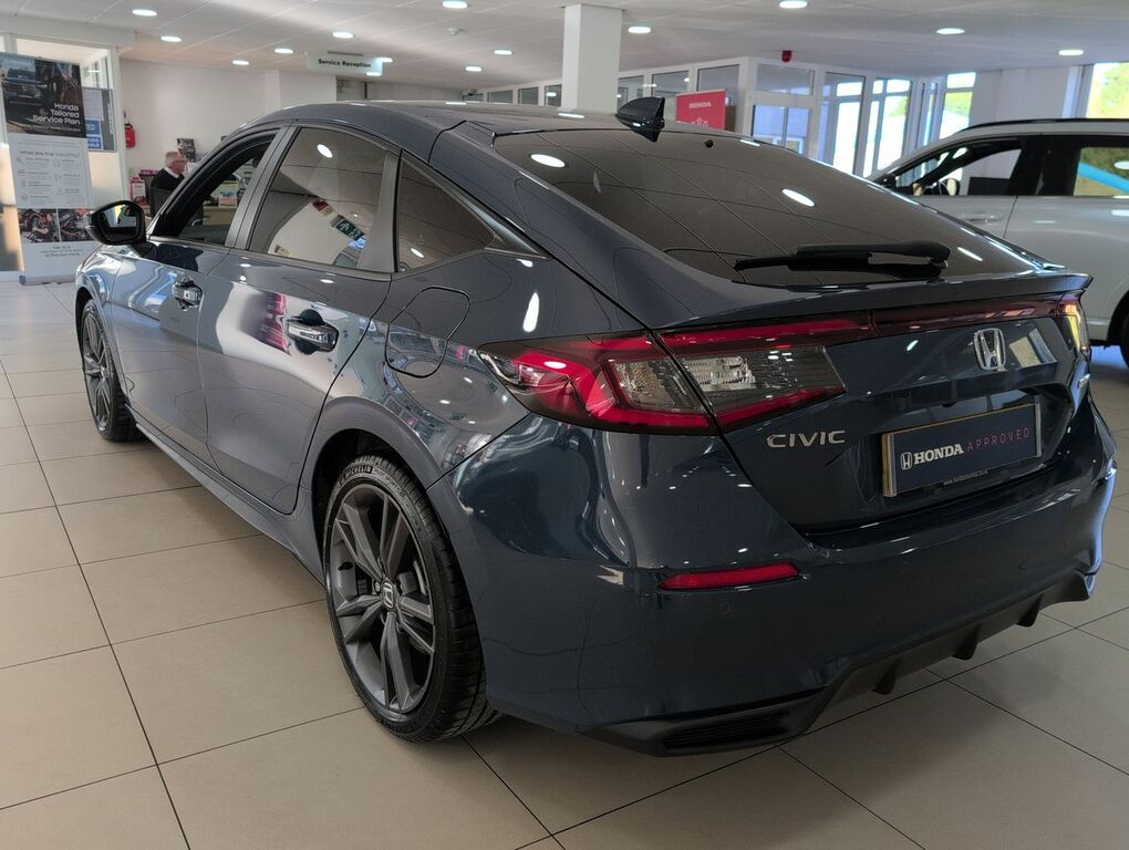 Honda Civic 2.0 H I-mmd Sport Hatchback Hybrid Ecvt WJ75XCF Blue #3