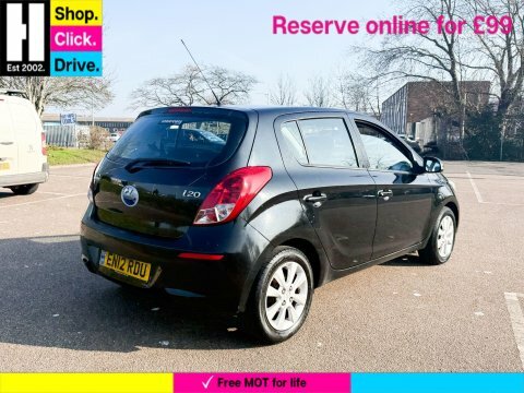 Hyundai I20 1.2 Active Hatchback EN12RDU Black #3