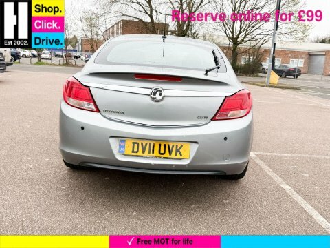 Vauxhall Insignia 2.0 Cdti Ecoflex DV11UVK Silver #4