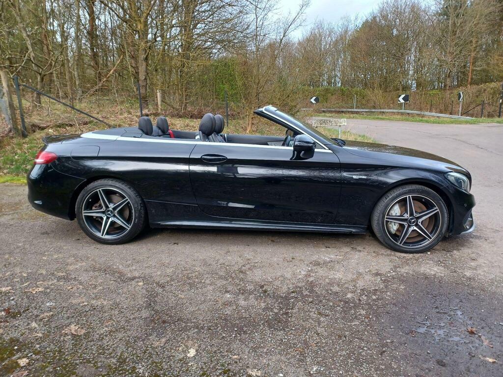 Mercedes-Benz C Class 3.0 C43 V6 Amg Premium Plus Cabriolet G-tronic Black #3