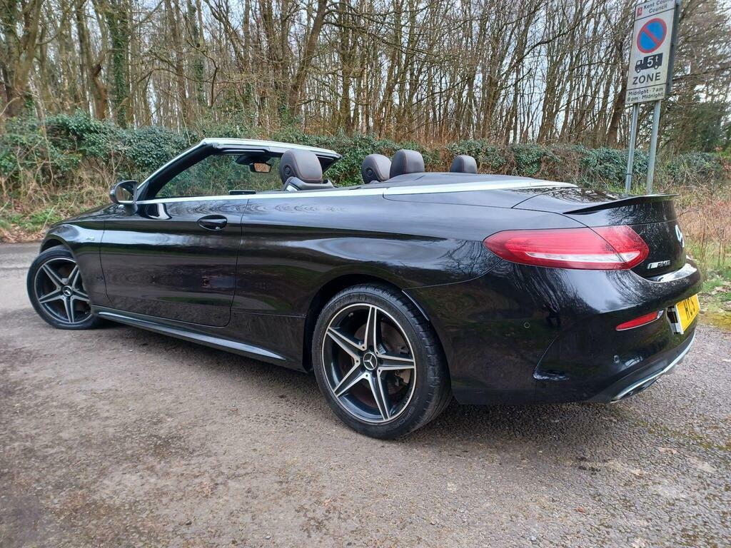 Mercedes-Benz C Class 3.0 C43 V6 Amg Premium Plus Cabriolet G-tronic Black #5