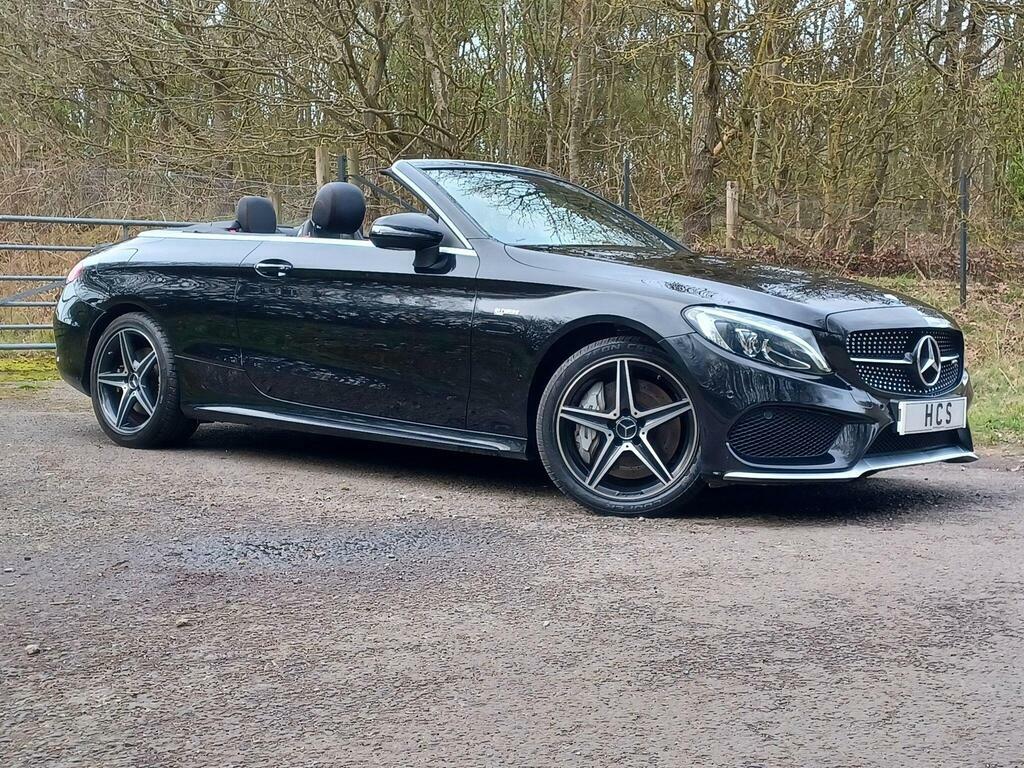 Mercedes-Benz C Class 3.0 C43 V6 Amg Premium Plus Cabriolet G-tronic Black
