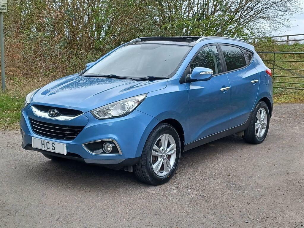 Hyundai Ix35 1.7 Crdi Premium Euro 5 S S Blue #4