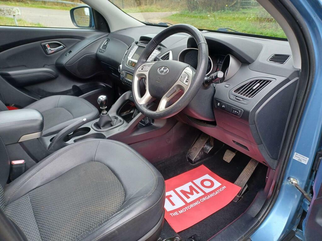 Hyundai Ix35 1.7 Crdi Premium Euro 5 S S Blue #6