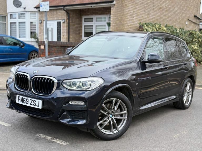 BMW X3 2.0 20D M Sport Xdrive Euro 6 Ss FM69ZSJ Black #5