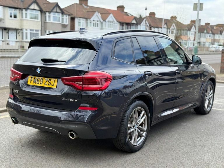 BMW X3 2.0 20D M Sport Xdrive Euro 6 Ss FM69ZSJ Black #6
