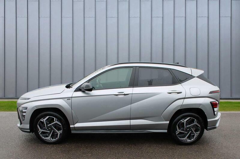 Hyundai Kona 1.6 T-gdi N Line Euro 6 Ss EN25TNK Silver #6