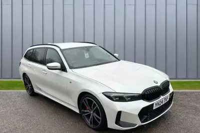 BMW 3 Series 2.0 320I M Sport Touring Euro 6 Ss YH24TKF White