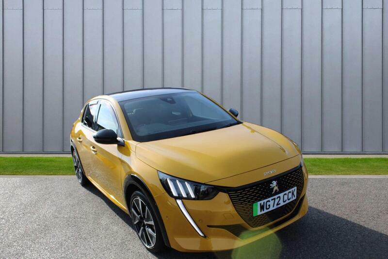 Peugeot e-208 50Kwh Gt Premium 7Kw Charger Yellow