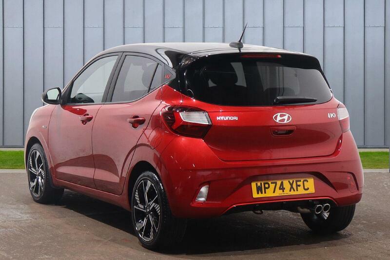 Hyundai I10 1.0 T-gdi N Line Euro 6 Ss WP74XFC Red #4