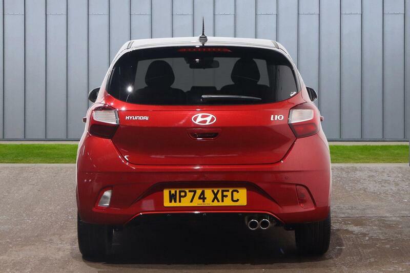 Hyundai I10 1.0 T-gdi N Line Euro 6 Ss WP74XFC Red #6
