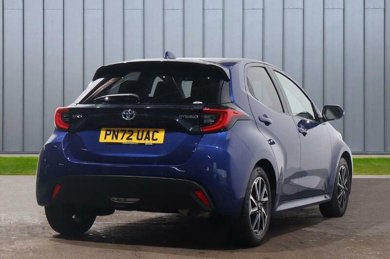 Toyota Yaris 1.5 Vvt-h Design E-cvt Euro 6 Ss PN72UAC Blue #4