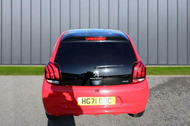 Peugeot 108 1.0 Allure Euro 6 Ss HG71ODC Red #5