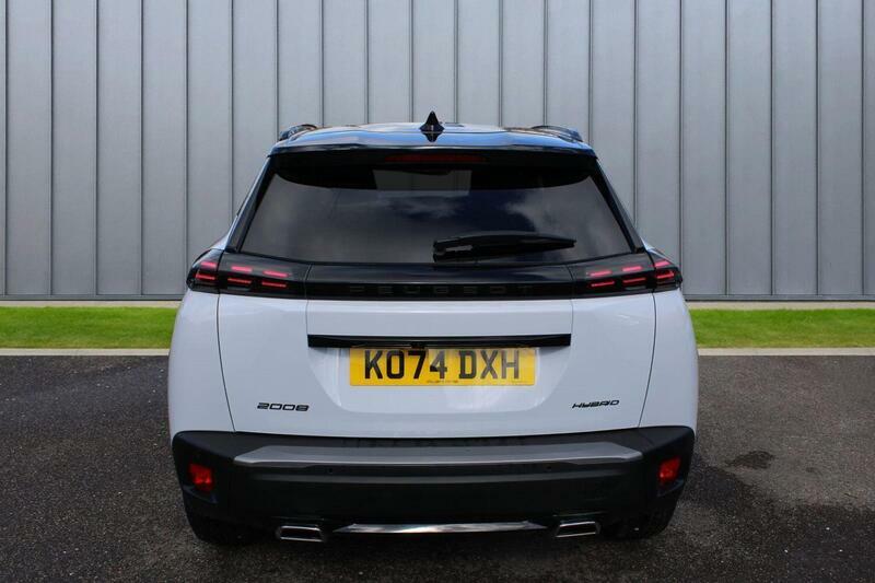 Peugeot 2008 1.2 Hybrid Gt E-dsc6 Euro 6 Ss KO74DXH White #5