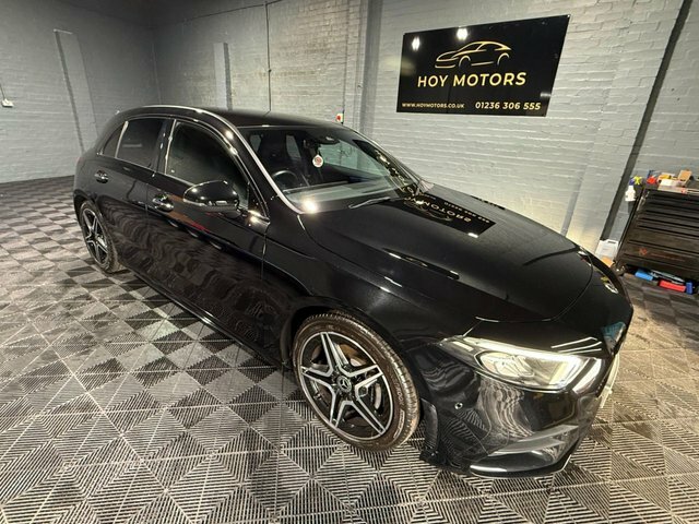 Mercedes-Benz A Class 2022 1.3 A180 Amg Line Premium Hatchback Pet Black