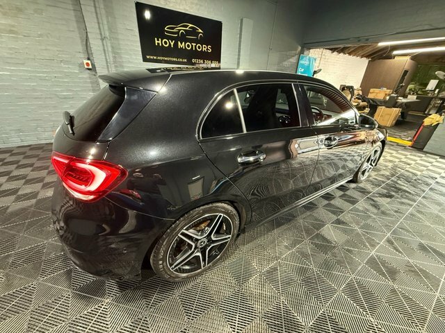 Mercedes-Benz A Class 2022 1.3 A180 Amg Line Premium Hatchback Pet ST72EOJ Black #3