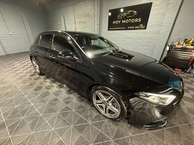 Mercedes-Benz A Class 2020 2.0 A200d Amg Line Premium 2 Hatchback Black