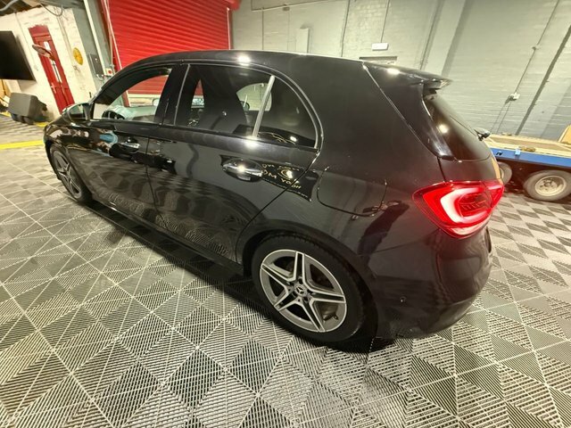 Mercedes-Benz A Class 2020 2.0 A200d Amg Line Premium 2 Hatchback KP69GPX Black #5