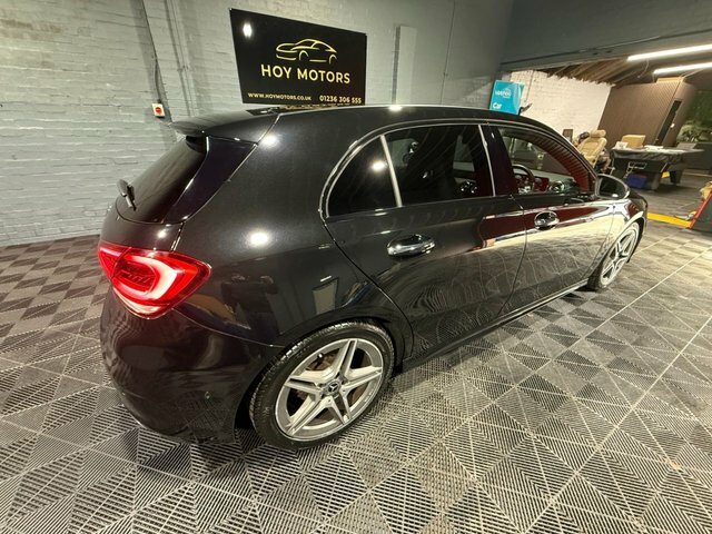 Mercedes-Benz A Class 2020 2.0 A200d Amg Line Premium 2 Hatchback KP69GPX Black #3