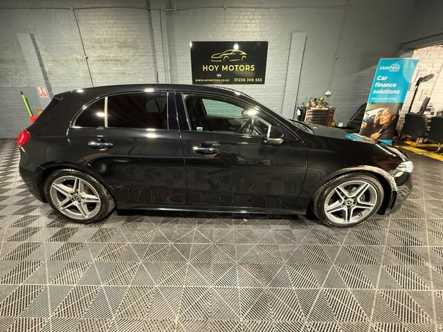 Mercedes-Benz A Class 2020 2.0 A200d Amg Line Premium 2 Hatchback KP69GPX Black #2