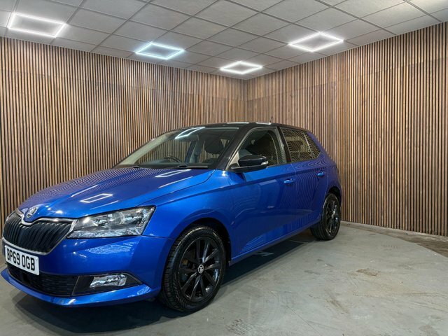 Skoda Fabia 1.0 Colour Edition Euro 6 Ss BP69OGB Blue #3
