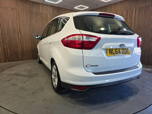 Ford C-Max 1.6 Tdci Zetec Euro 5 White #5