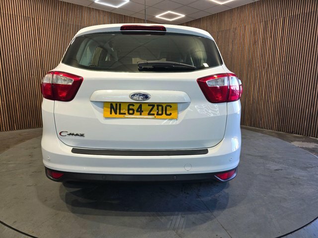 Ford C-Max 1.6 Tdci Zetec Euro 5 White #4