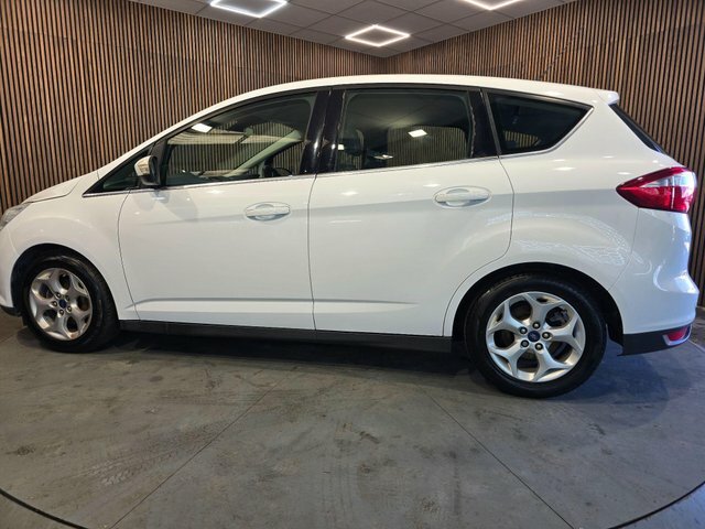 Ford C-Max 1.6 Tdci Zetec Euro 5 White #6