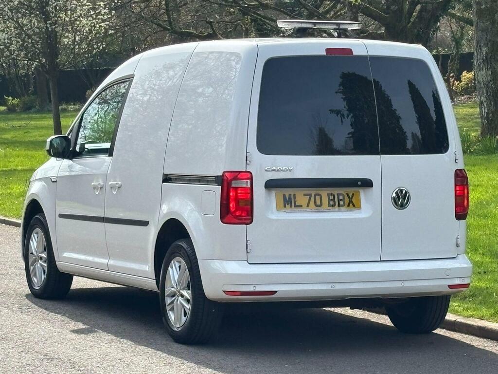 Volkswagen Caddy Panel Van 2.0 Tdi C20 Highline Swb Euro 6 Ss ML70BBX White #2
