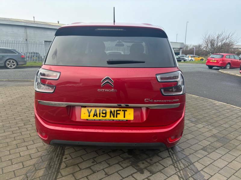 Citroen Grand C4 SpaceTourer 1.5 Bluehdi 130 Flair Eat8 - 2019 19 YA19NFT Red #6